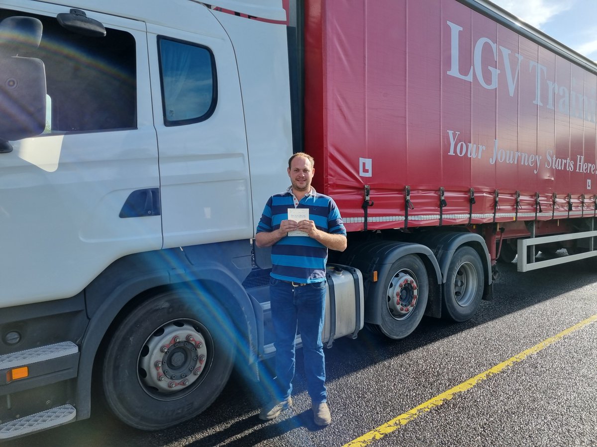 Congratulations to Jake, on a well deserved first time, Cat.C+E test pass today. Keep up the safe driving mate. We wish you all the very best for the future! LGVTrainingBristol.com #YourJourneyStartsHere