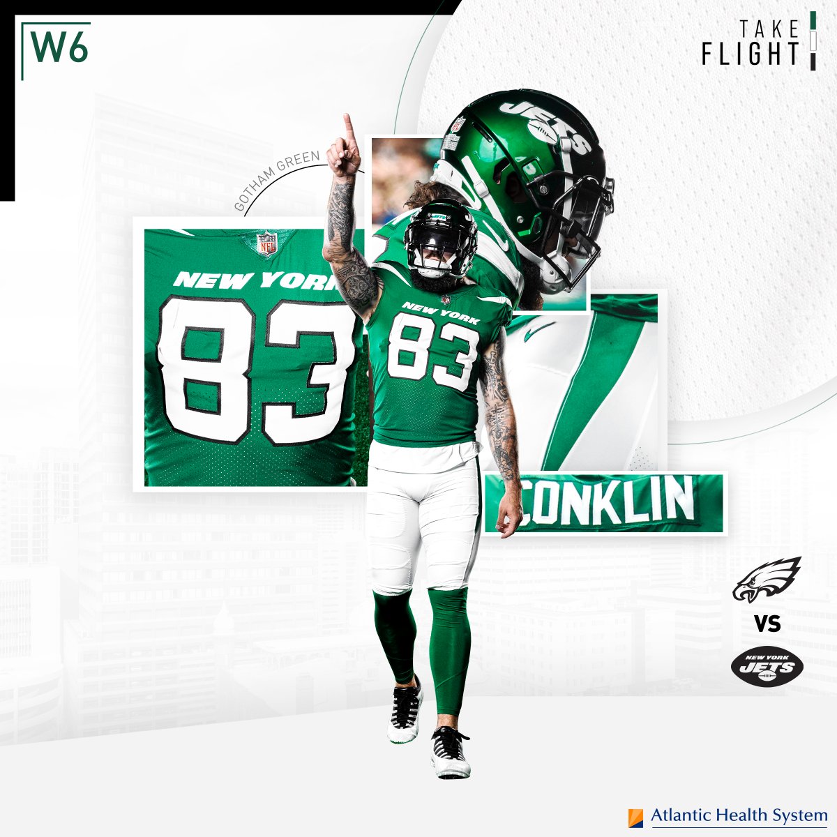 nyjets's tweet photo. .@T_Conk1 reppin' our Week 6 fit https://t.co/cpJvu4wfQD
