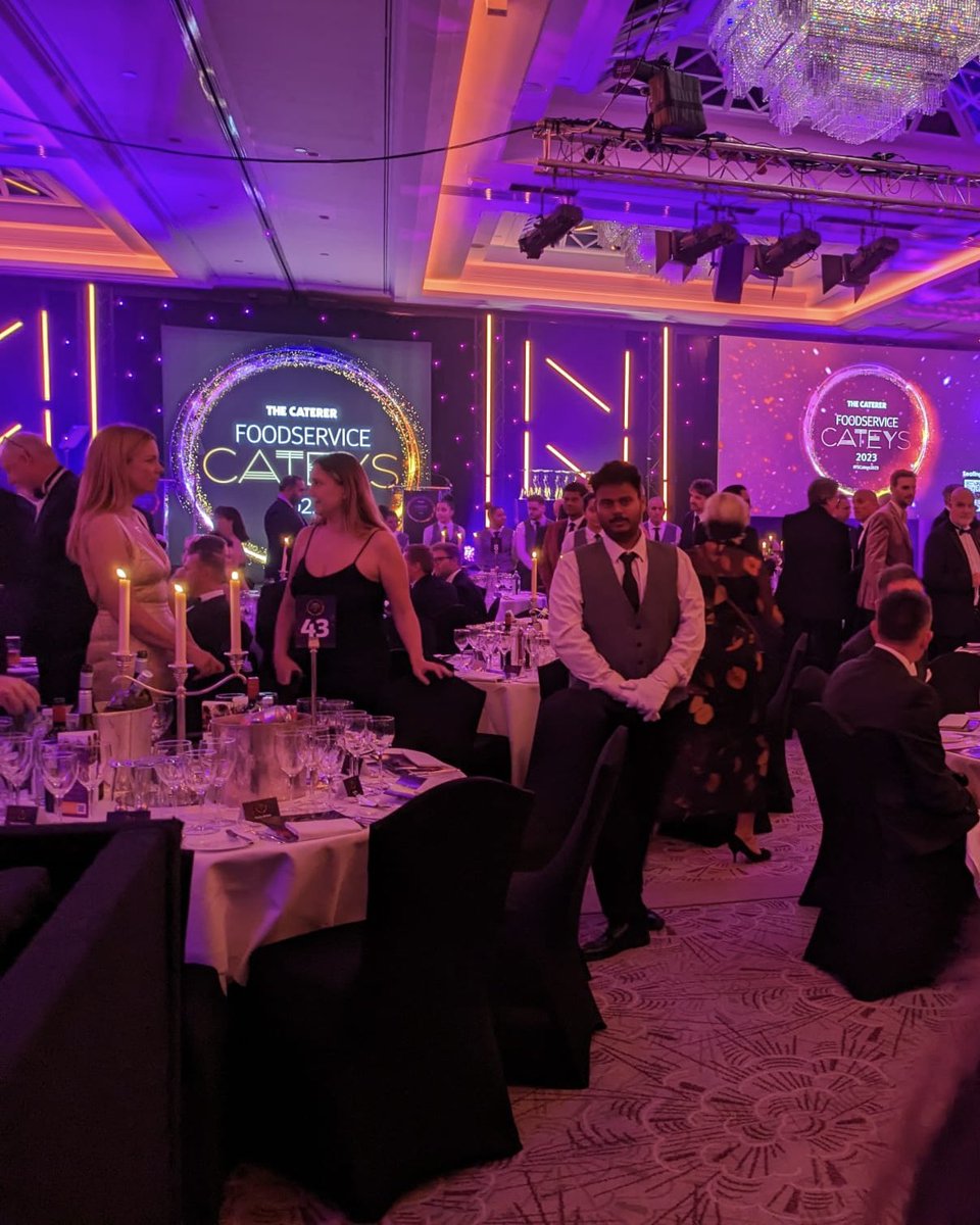 EatPRmarketing's tweet image. Tonight’s the night… good luck everyone! @Caterertweets #FSCateys2023 🥂