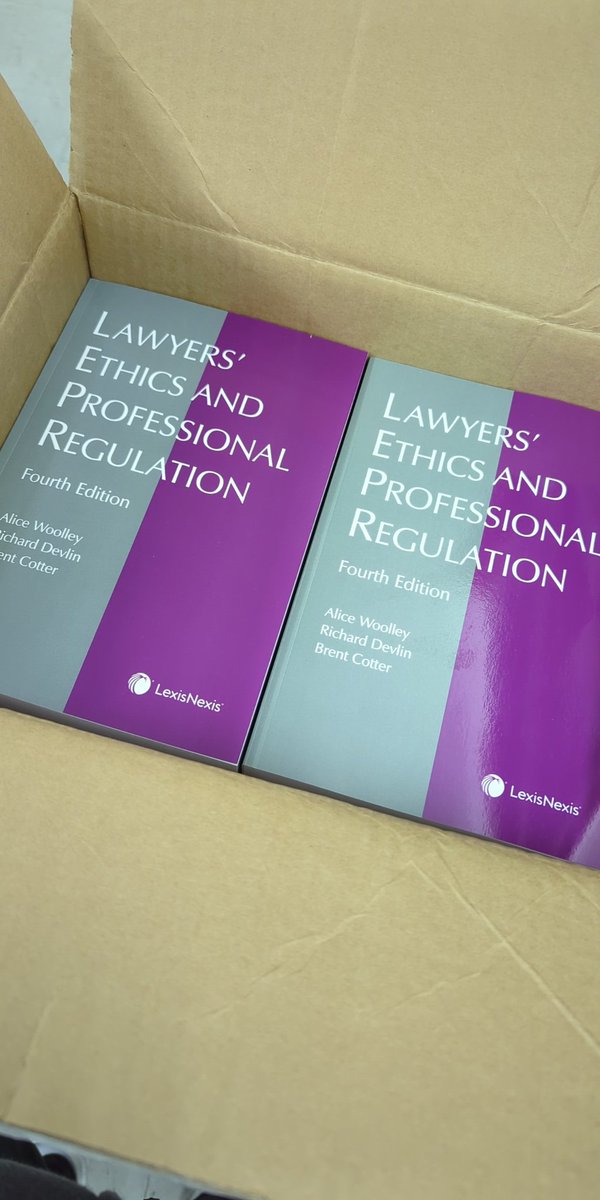 scorpiobkstr's tweet image. Restocked!
Lawyers Ethics and Professional Regulation 4th edition by Alice Woolley
#nca #study #canada #law #students