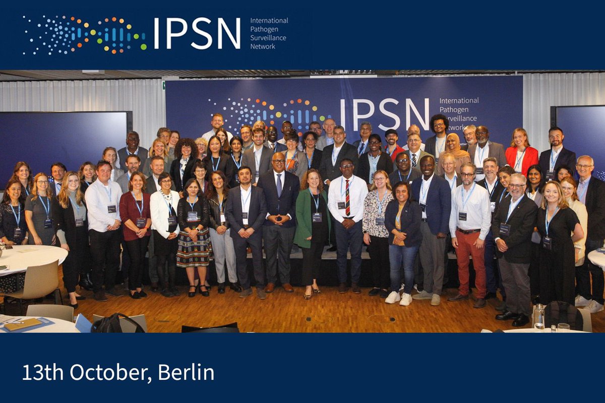 Glad to meet the #IPSN team and partners in Berlin, at the WHO Hub for Pandemic and Epidemic Intelligence. Very positive discussions at the leadership group about global pathogen genomic surveillance and science as an equity enabler, chaired by @Chikwe_I and Dame Jenny Harries.