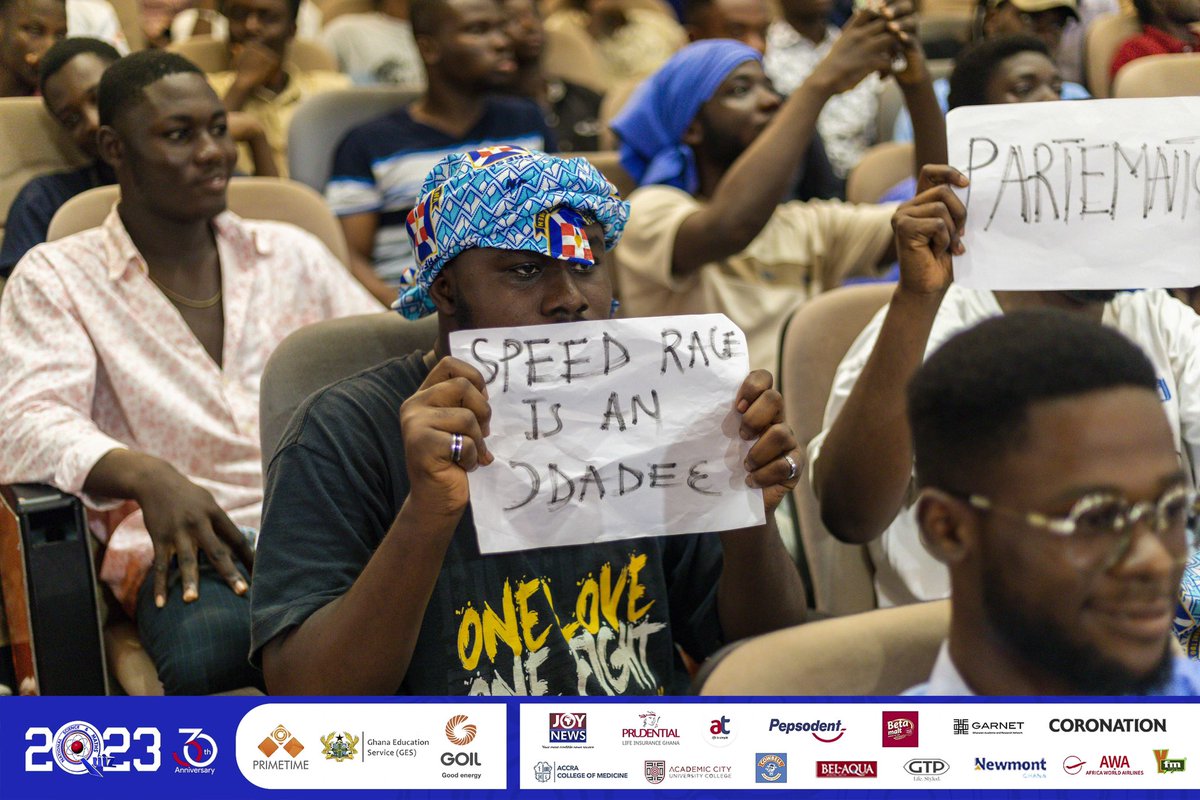 NSMQGhana's tweet image. KUMAPLEY

End of Contest: 

PRESEC, Legon: 60pts   
Konongo Odumase SHS: 41pts  
Kumasi Wesley Girls’ SHS: 6pts 

#NSMQ2023 #NSMQ30 #NSMQOneEight #Primetime