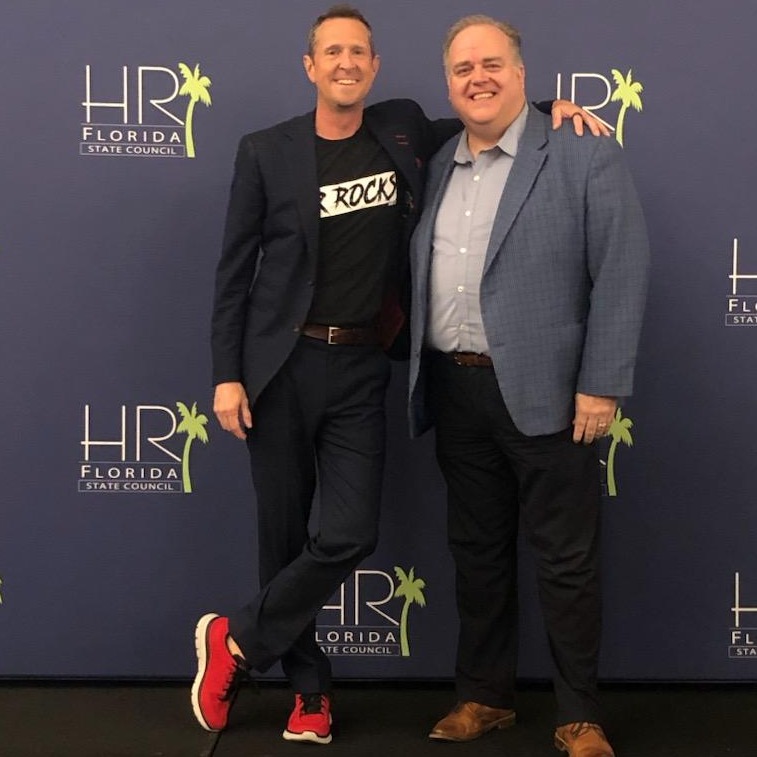 Chad Sorenson presented this morning at the HR Florida Leadership Conference in Orlando, speaking to chapter leaders from around the state. Chad and Jon are among the many volunteer leaders helping set the stage for a great 2024. #HRFL24 #HRFLLead2023