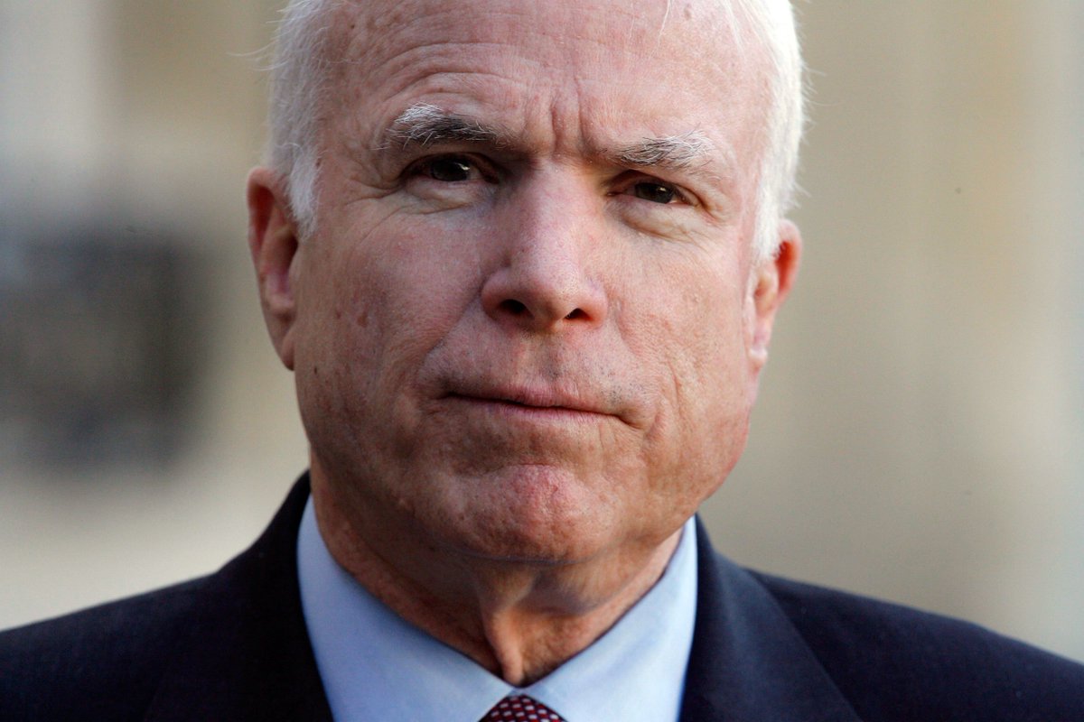 CramerSteve's tweet photo. @Henry19F "Henry, sad to say I didn't make it upstairs. But Richard Perle and I are still keeping busy down here playing chess. And we thank you for the support you give to USA hegemony. 'Give war a chance' is a wonderful motto." - John McCain https://t.co/lpsXmbolZw