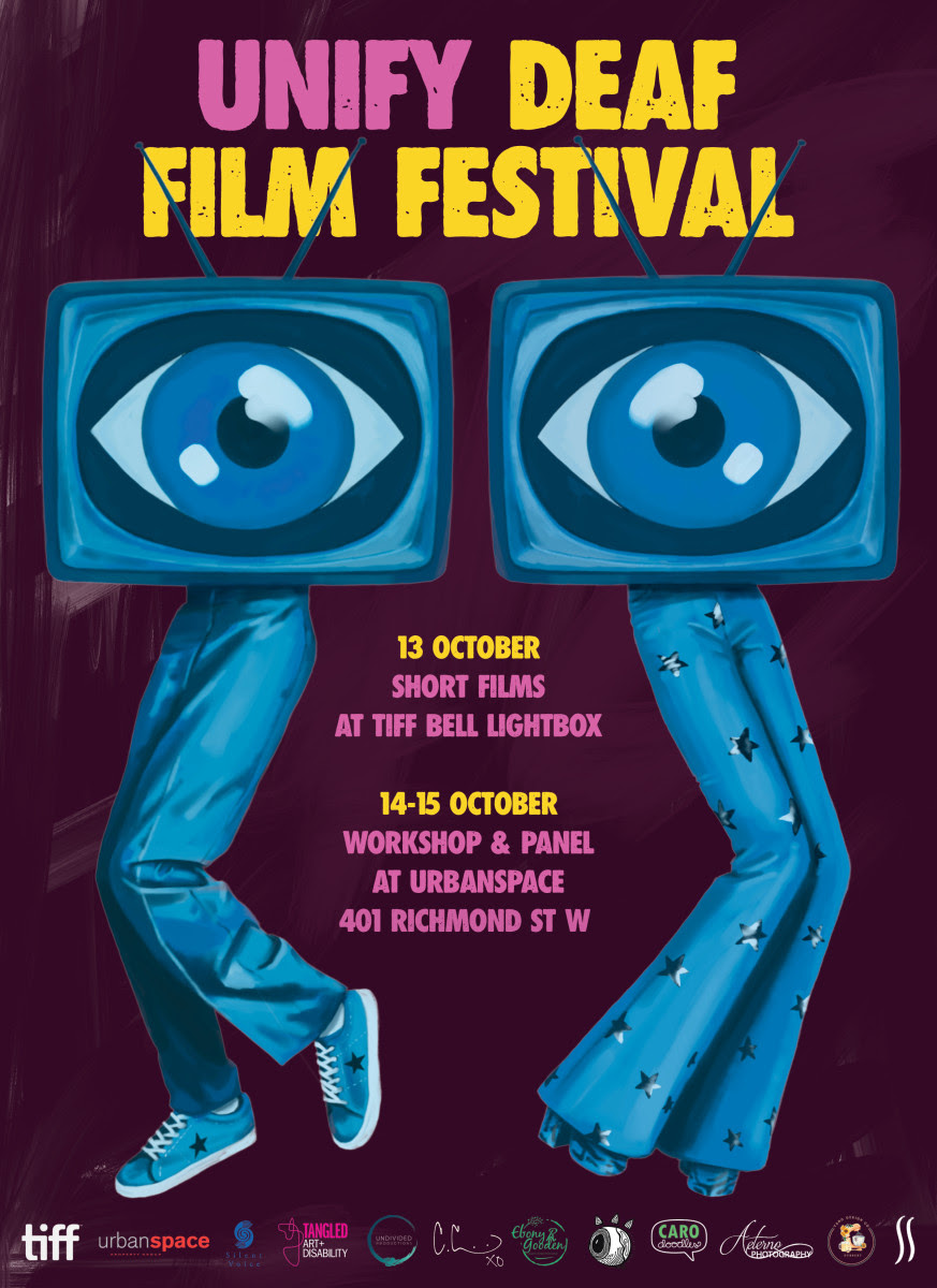 The Unify Deaf Film Festival begins today and runs all weekend with short films, panels and workshops, as well as a closing party on Sunday. Check out the workshop and panel offerings: linktr.ee/unifydeaffilmf…
