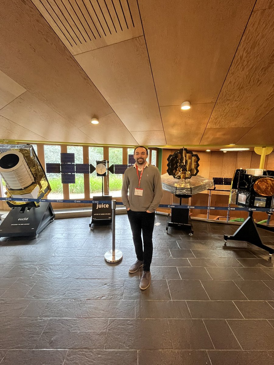 cemberksenel's tweet photo. The final day of #Hera Community Workshop was today at ESTEC, Netherlands. Insightful sessions and discussions on the science and progress of Hera near-Earth binary asteroid system mission by #ESA 🛰️, launching in 2024 🚀☄️
#FWOVlaanderen #ORB_KSB #AMGC_VUB #planetaryscience https://t.co/ZCDPbuCOi3