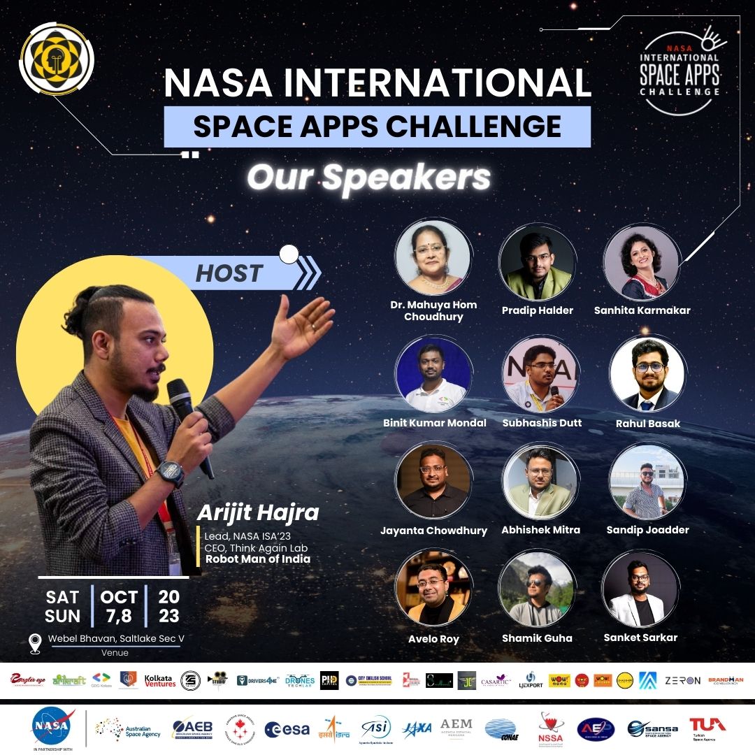 thinkagainlab's tweet image. The NASA International Space App Challenge 2023 will feature 12 distinguished speakers, showcasing the rich and diverse backgrounds of the space community.
If you are interested in participating in this type of hackathon in the future, please Register:- forms.gle/j9WQLLUKQcGKkJ…