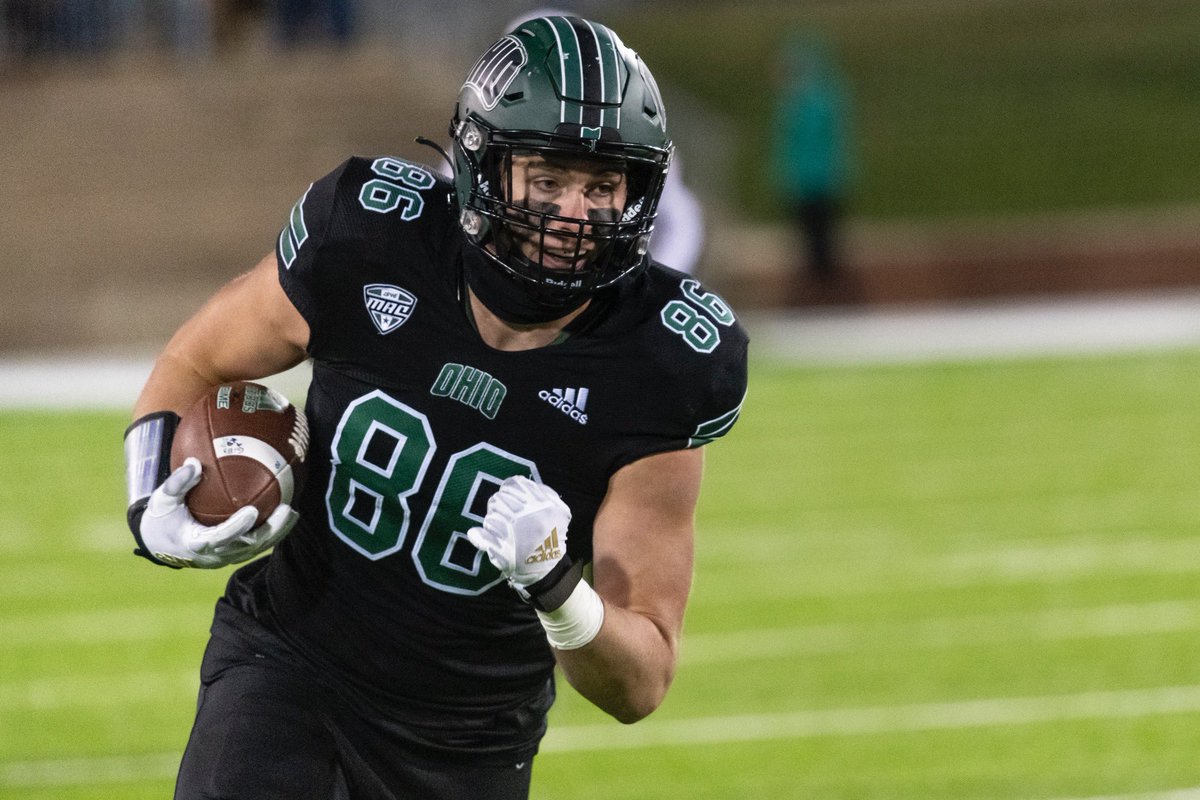 After a great conversation with <a href="/CoachBrianMetz/">BRIAN METZ</a> , I am humbled and blessed to receive my 5th Division 1 offer from Ohio University! Go Bobcats! ⚫️🟢
<a href="/LWEastFootball/">Lincoln-Way East Football</a> 
<a href="/EDGYTIM/">Timothy “EDGYTIM” OHalloran</a> 
<a href="/PrepRedzoneIL/">Prep Redzone Illinois</a>