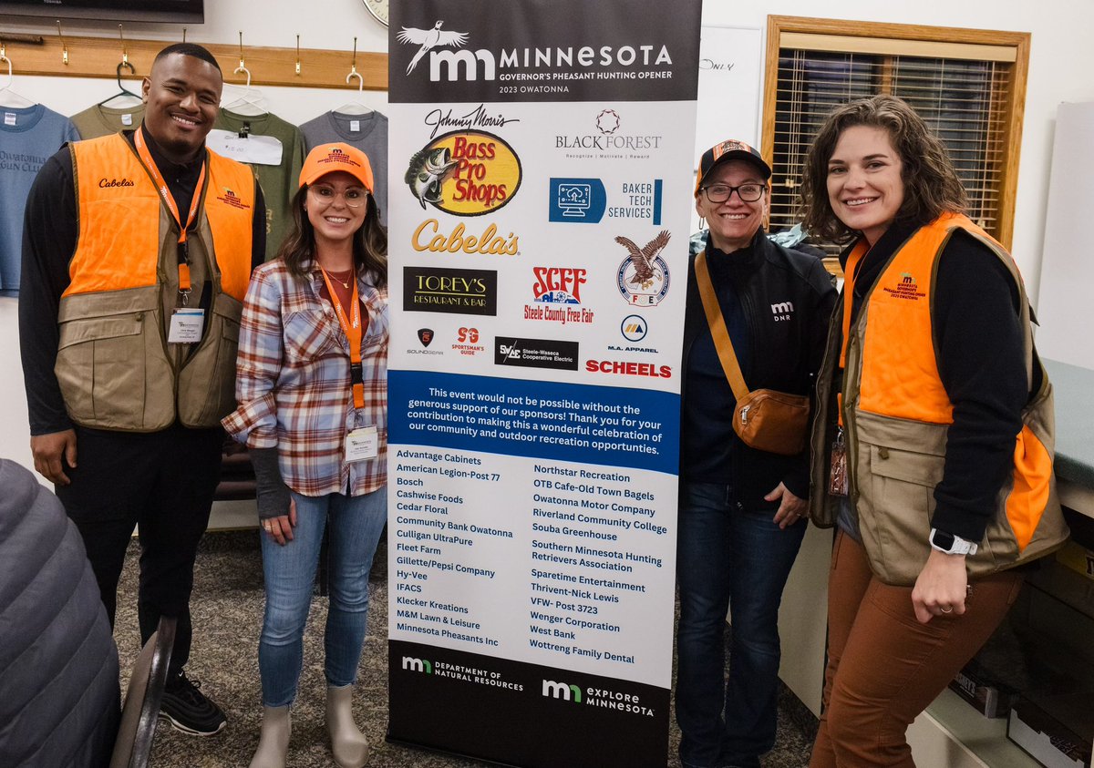 This morning, we highlighted how the 2023 Governor's Pheasant Hunting Opener provides a great platform to showcase @VisitOwatonna's impressive community assets to visitors and media, sharing their story. 🌟 

#MNGPHO2023 #OnlyInMN