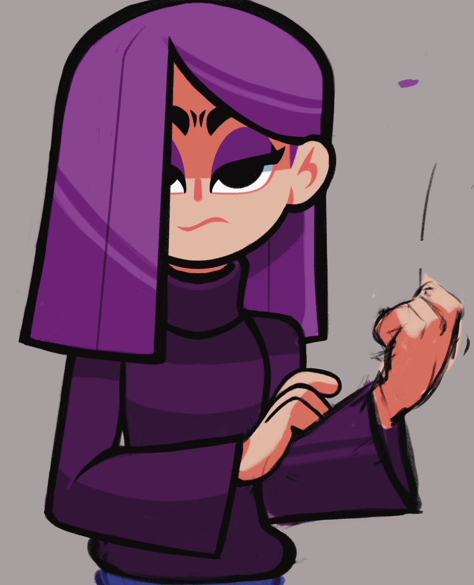 ZabelRockDesign's tweet photo. Hope everyone has a good weekend. WIP of Lily from Duolingo. https://t.co/8VYRofWe9o