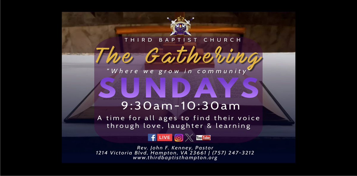 Third Baptist Church tweet media