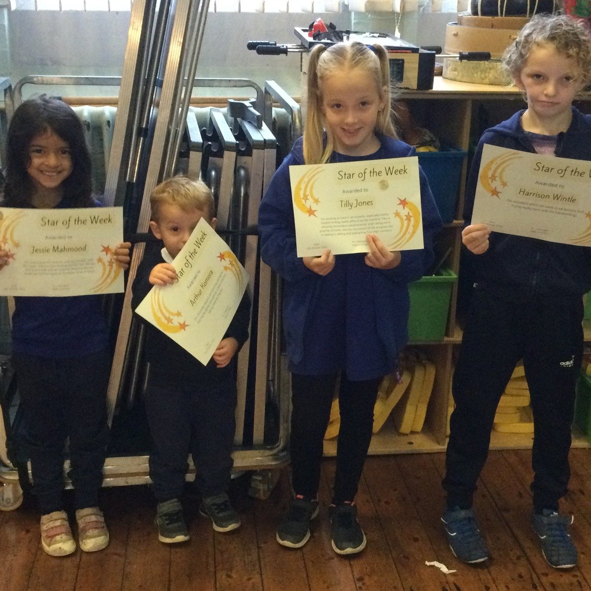 BuildwasAcademy's tweet photo. Well done to our Stars of the Week! 📷 We have also given our brand new Values stickers to children who have impressed their teachers by showing our value of the term: Respect! #proud #school #buildwas #schoolvalues https://t.co/kpw0xUUL02