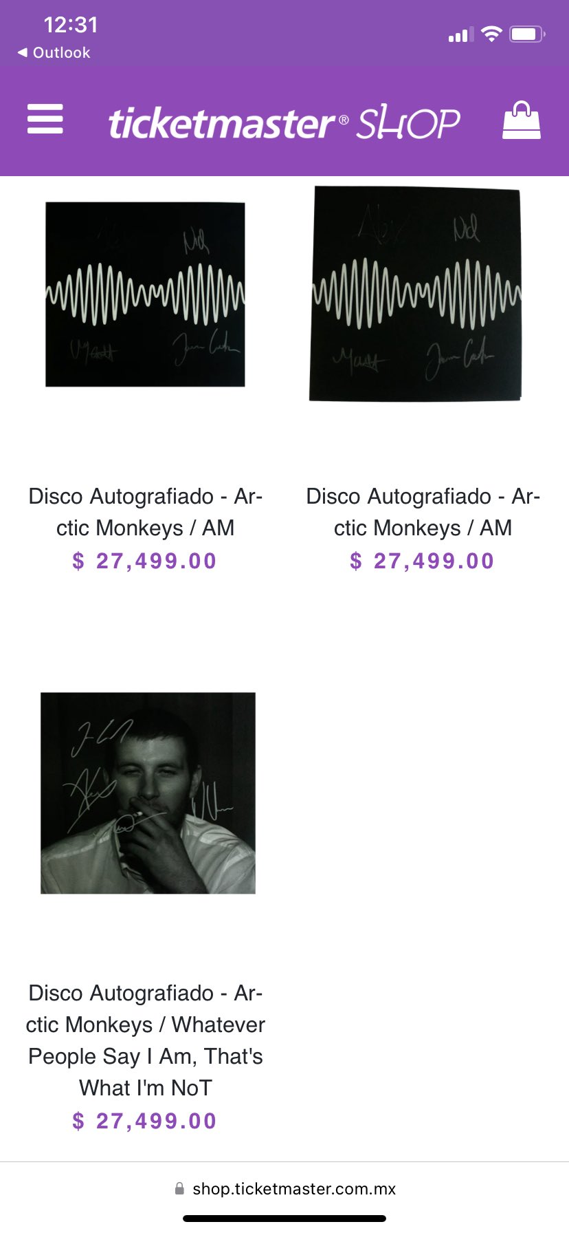 Disco Autografiado - Arctic Monkeys / AM – Ticketmaster Shop
