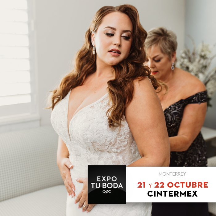Expotuboda's tweet photo. 👰‍♀️Encuentra todos los detalles para ti y para tus acompañantes solo en Expo Tu Boda MTY en Cintermex, este 21 y 22 de octubre. Consigue tus entradas en 🎟️https://t.co/ZfZ63OZJ3j https://t.co/BSzKhwDkYT