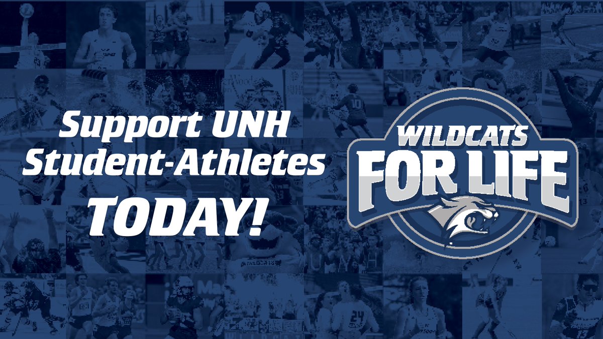 Support UNH student-athletes and show your Wildcat pride today! Make a difference: unh.me/46eZUdI