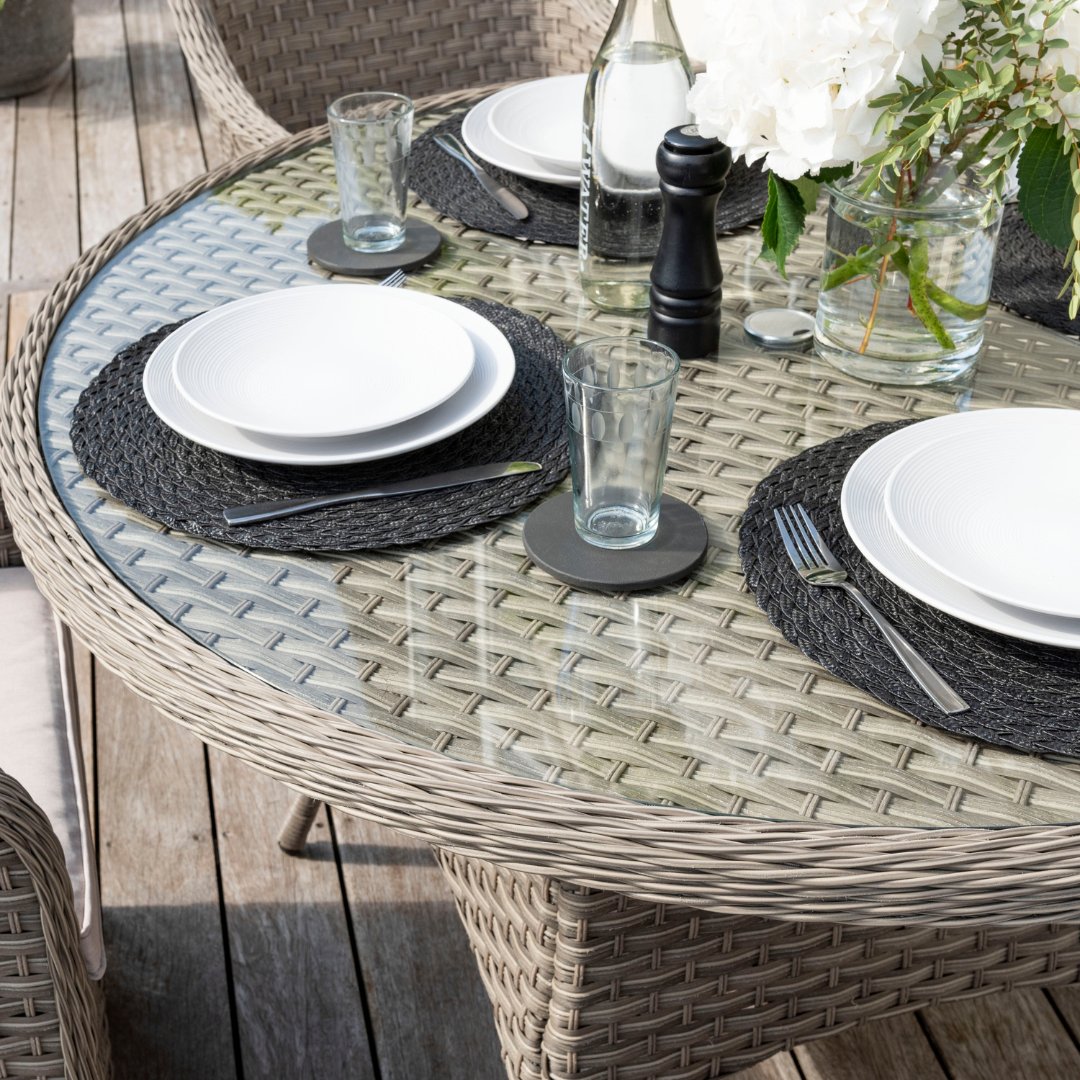 KettlerGB's tweet image. Why go out when you can dine in style at home? This Friday, trade the hustle and bustle of restaurants for a cosy and sophisticated evening dining on Charlbury 4 Seat Dining Set🍽️🏡

kettler.co.uk

#kettler #FridayNightIn  #HomeDining #CharlburyDining #FamilyTime