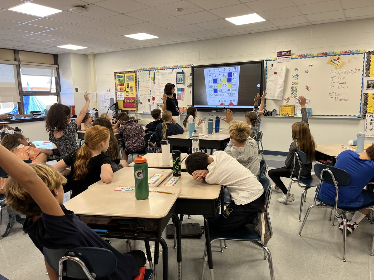 Teachers and Math Coaches working together to support student learning.  #collaboration. Curriculum Follow Up Day <a href="/MassapequaPS/">MassapequaPS</a> <a href="/DrBillBrennan/">Bill Brennan</a>