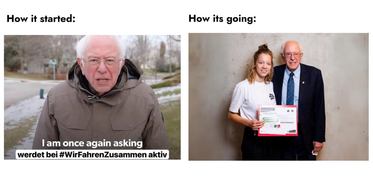 Bernie hat's gecheckt
