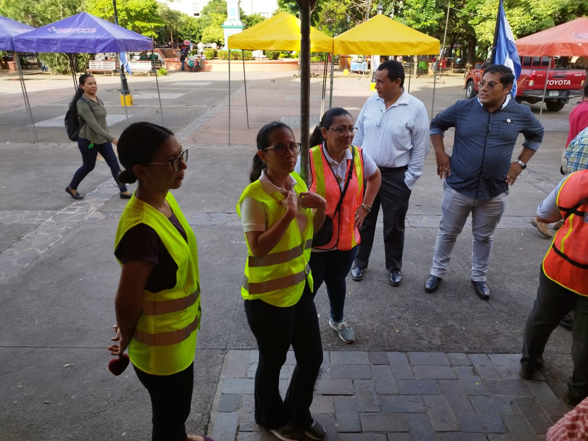 Bicentenaria Facultad de Ciencias Jurídicas y Sociales participa en Primera Feria de Gestión de Riesgo y Desastre organizada por nuestra UNAN- León ❤️🖤