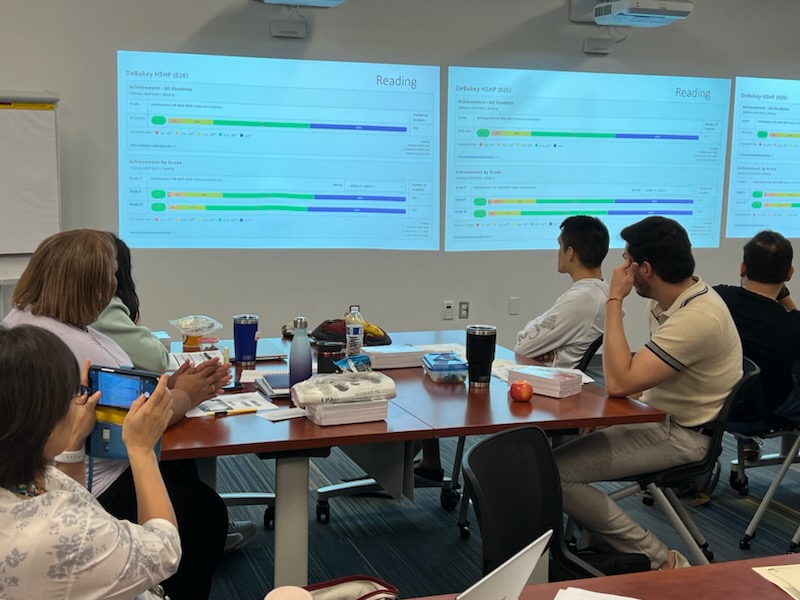 DeBakey HSHP (@debakeyhshp) on Twitter photo DeBakey's IN the learning! It never stops, even in the teacher's seat! Sharpening our skills on Learning Objectives & Demonstrations of Learning (LO's/DOL's), diving into data w/NWEA Map, & nailing the spot observations today! <a href="/HISDHighSchools/">HISDHighSchools</a> <a href="/Christopher40_/">Dr. Christopher E. Bland</a> @luzmartinezpr DeBakey's IN the learning! It never stops, even in the teacher's seat! Sharpening our skills on Learning Objectives & Demonstrations of Learning (LO's/DOL's), diving into data w/NWEA Map, & nailing the spot observations today! <a href="/HISDHighSchools/">HISDHighSchools</a> <a href="/Christopher40_/">Dr. Christopher E. Bland</a> @luzmartinezpr