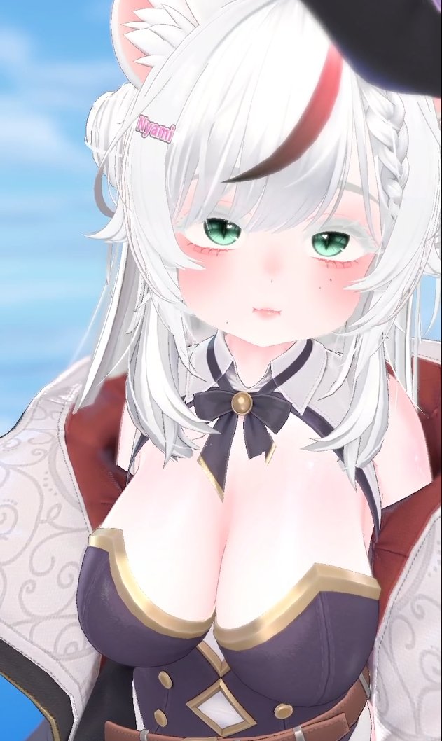 NyamiCat_'s tweet photo. Bueno, me enferme peor. Estoy con amigdalitis y una gripe re fea así que no hare el redebut mañana. Avisaré cuando se haga así que estén atentos (?

#VtuberES #vrchatavatar #VRChatPhotography https://t.co/0kfIbeby8X