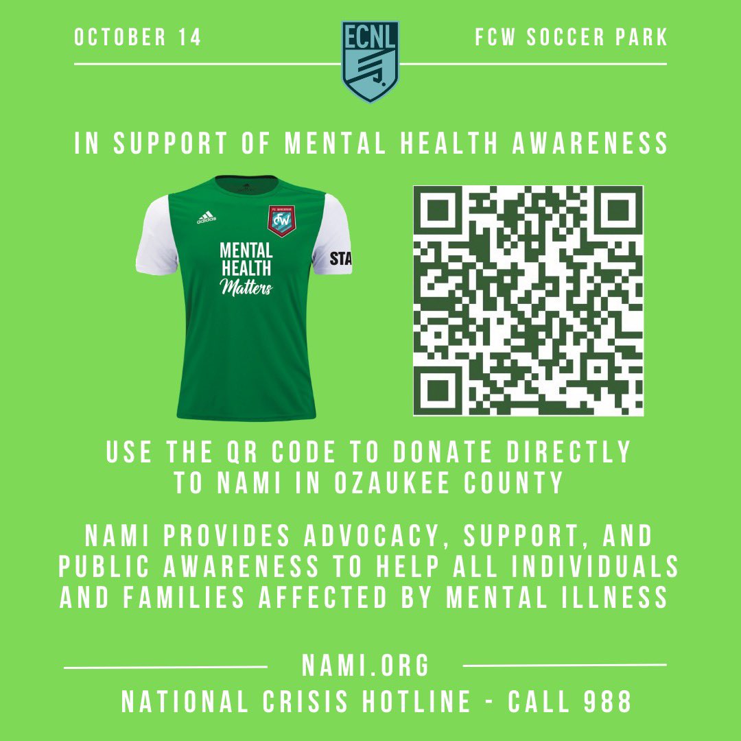 Join us this weekend to make a difference in mental health awareness. Thanks to all who support.