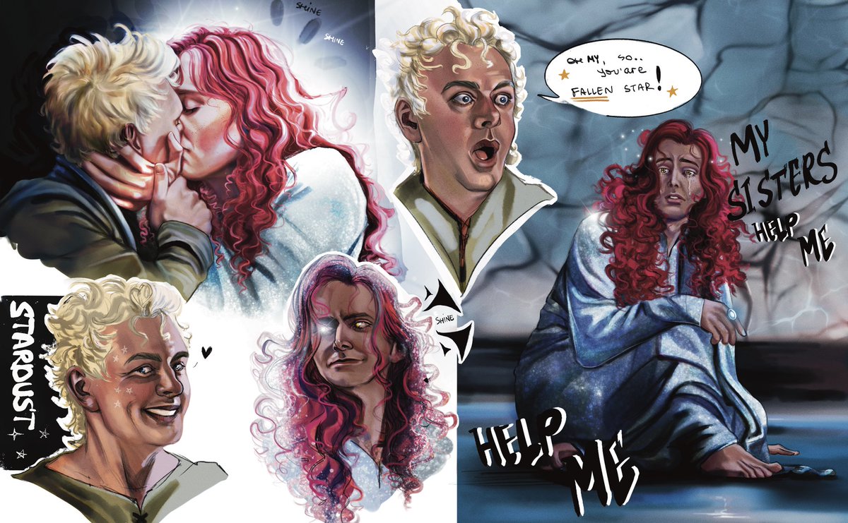 _Liam_Raeken_'s tweet image. And what the stars can do best?
It’s SHINE

Stardust x Good Omens

#GoodOmens