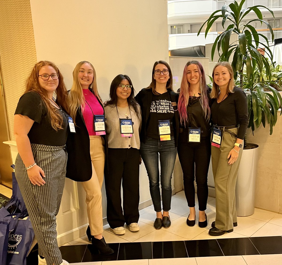 BasiaMolt's tweet photo. Another year, another group of UD student teachers engaging in professional development at the DECTFL conference today! Thank you DECTFL. Every day is a DECTFL day! #DECTFL23 https://t.co/DRfDHZkbeG