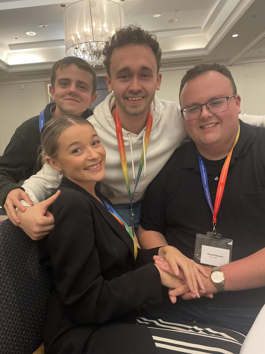 Our first teaching conference! Thanks for preparing us for our career and future endeavours @STUBED2023 <a href="/Leo_JamesLeves/">Leo-James Levesque</a> #STUalumni