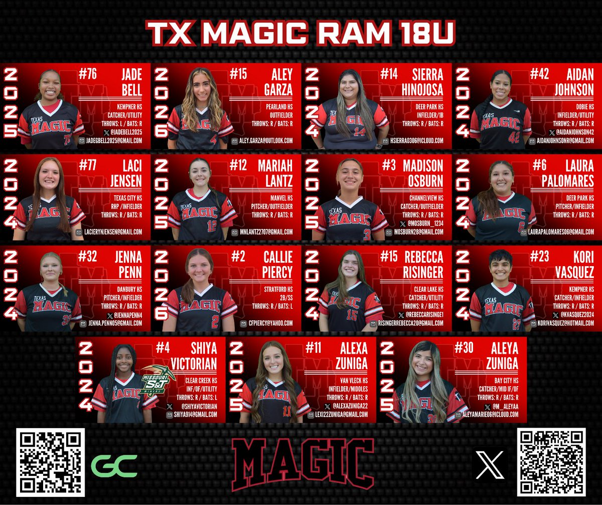 TXMagicSoftball's tweet image. Safe travels to our TX Magic 18U team and families, ready to hit the road this weekend! @LCU_sftball @BarryRo06643494 @TxMagicRam