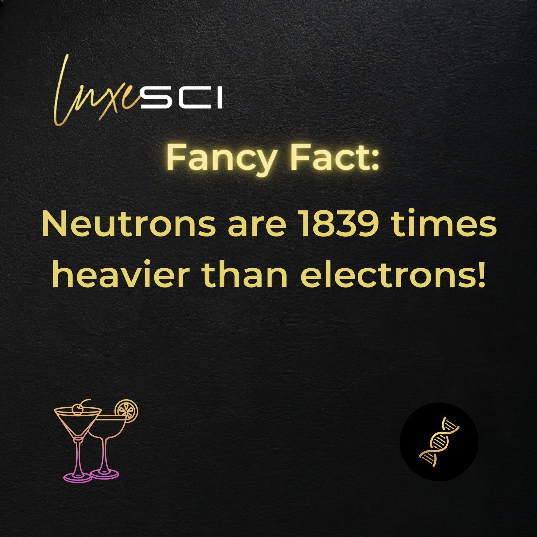 It’s Friday, time to relax, grab and drink and learn something cool! 

Who are you going to share this fact with?

#fancyfacts #friday #atoms #scienceiseverywhere #luxuryscience #scicomm