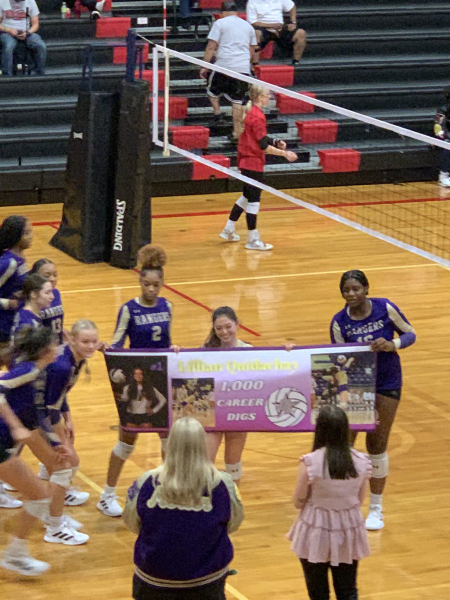 1000 digs! Great job tonight Rangers!