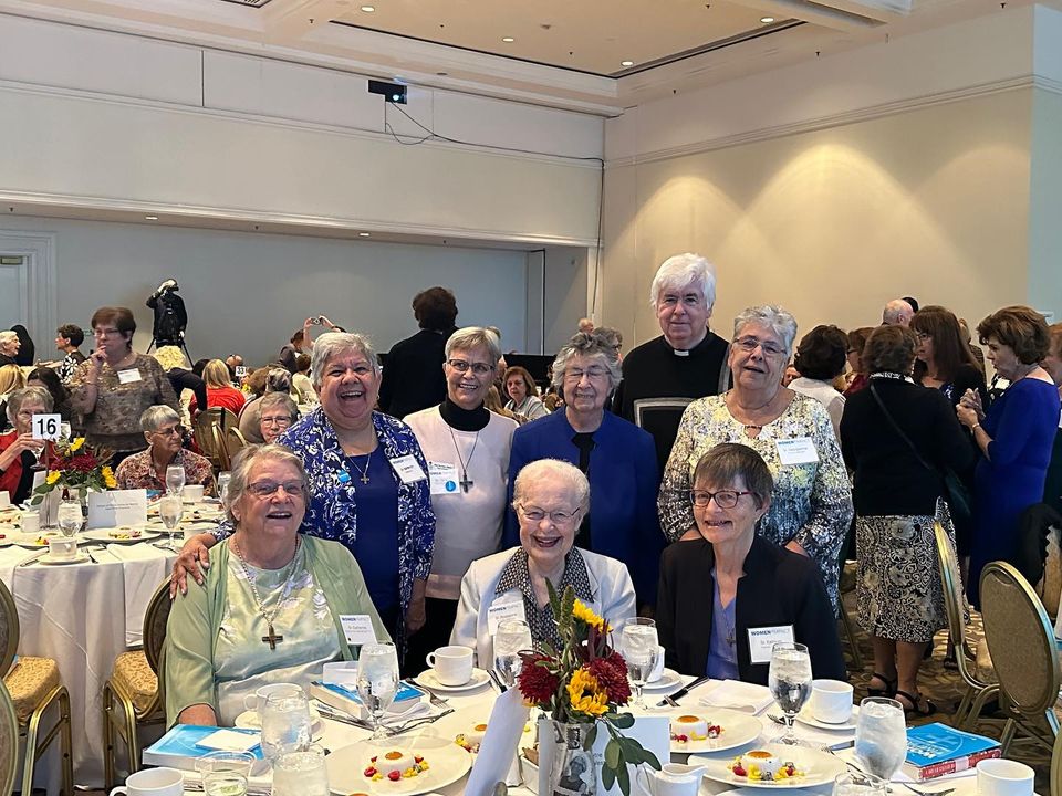 Today, at <a href="/NotreDameSJ/">NotreDameHS-SanJose</a> annual Women of Impact event, Sister Rosalie Pizzo, SNDdeN was named this year’s alum honoree.