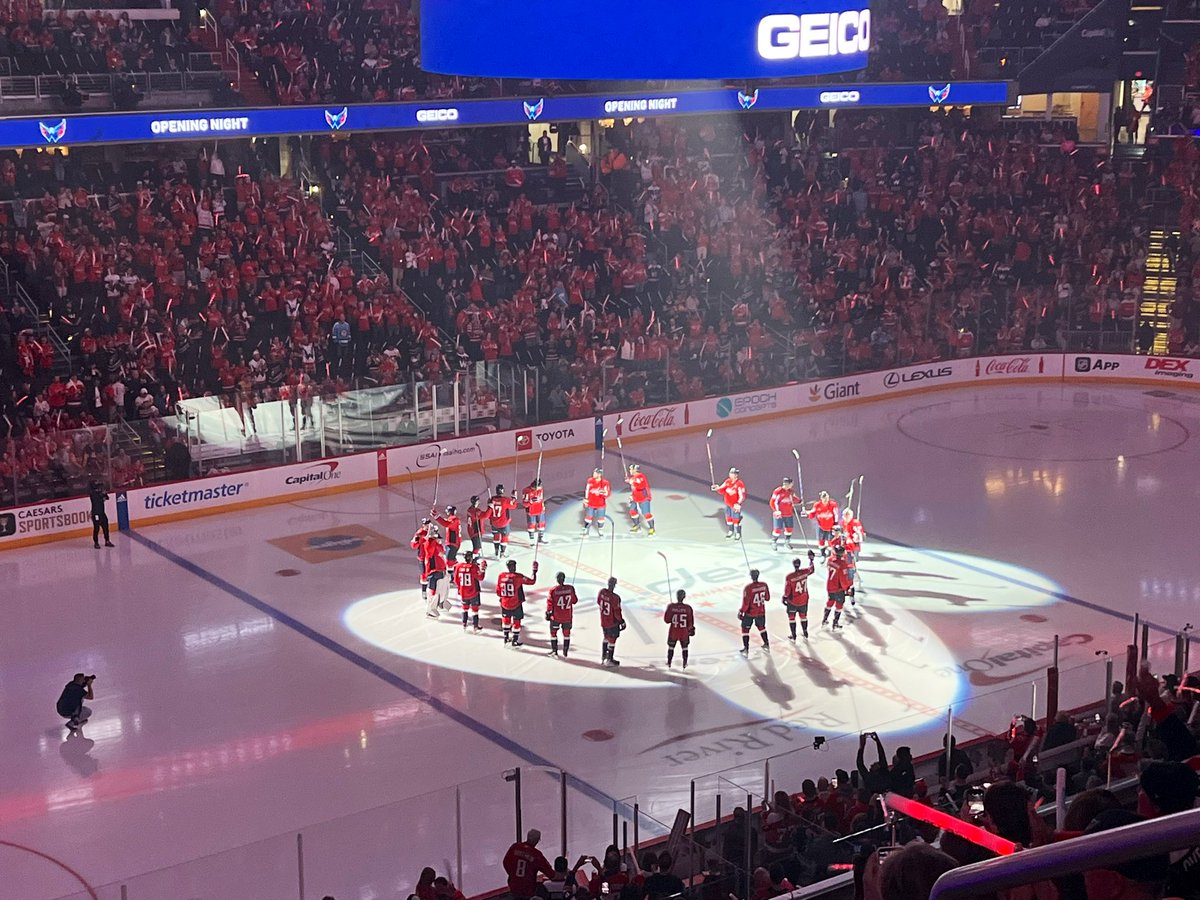 Cheers to a healthy & successful 23/24 season. Let’s go @Capitals !