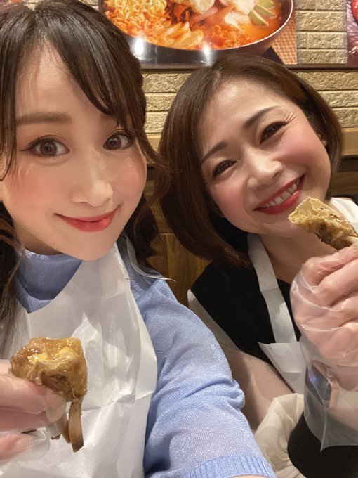 きのうは友田さんとカンジャンケジャンからのーーー サムギョプサル😍 美味しかったぁー❤️ #maki_tomoda https://t.co/FXQ0W56U47<a href="/tag/maki_tomoda"class="tags">#maki_tomoda</a>