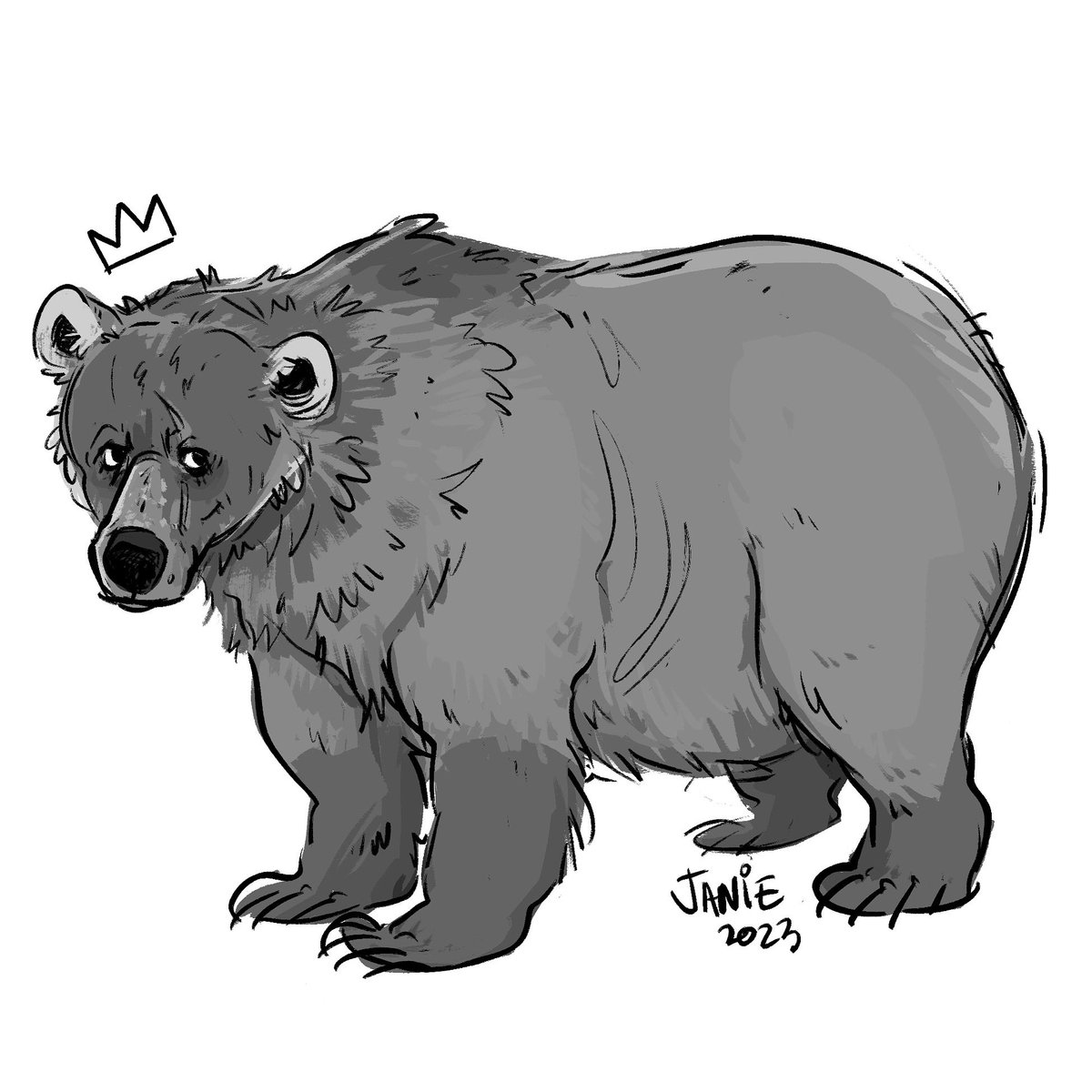 #inktobear23 #FatBearWeek