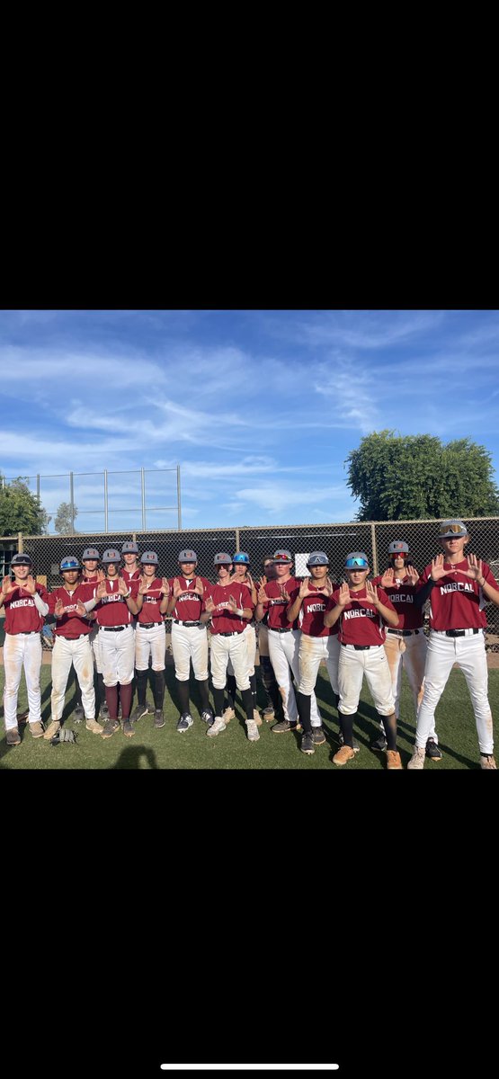 NorCalU (@norcalu1) on Twitter photo The <a href="/NorCalBaseball/">Tony Crivello</a> ā27 Cardinal ended strong and earned a tie and a win for the day. coach Gary and Coach Randy are doing a great job with them. three wins and a tie today combined for the ā27 group and on our way to Bobby Qāsās tonight. The <a href="/NorCalBaseball/">Tony Crivello</a> ā27 Cardinal ended strong and earned a tie and a win for the day. coach Gary and Coach Randy are doing a great job with them. three wins and a tie today combined for the ā27 group and on our way to Bobby Qāsās tonight.