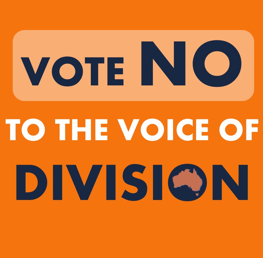 ATsirikas's tweet photo. @LindaBurneyMP @ChrisMinnsMP Make a difference for Indigenous Australians &amp; vote NO
.
The Voice is asking us to give Aborigines an extra voice, a preferential voice, privileged access to our Parliament over &amp; above the 1 person 1 vote system that gives all Australians an equal voice that’s undemocratic https://t.co/ZMVdrIQmgQ