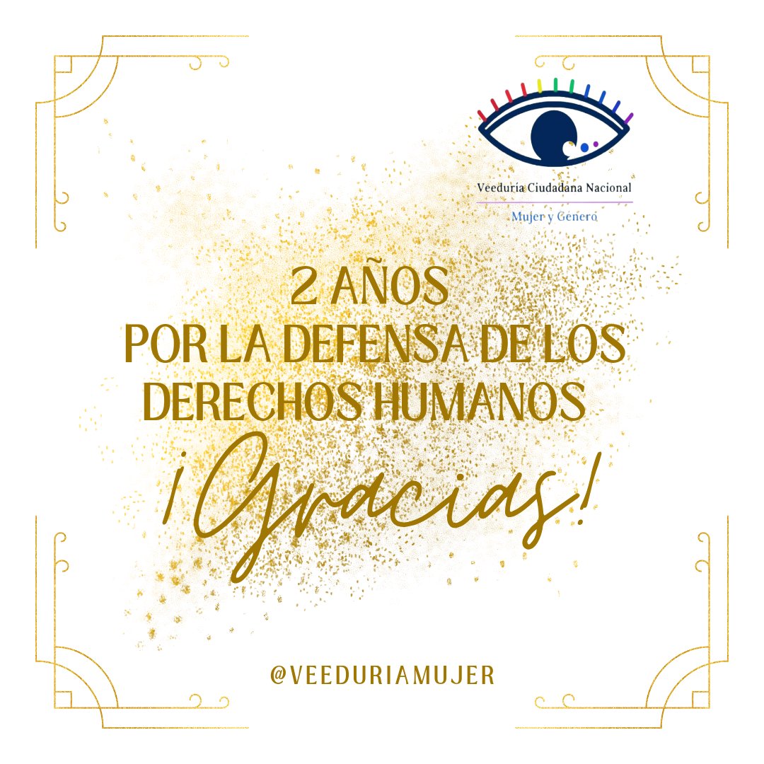 Veeduría Mujer Género (@mujerveeduria) on Twitter photo 