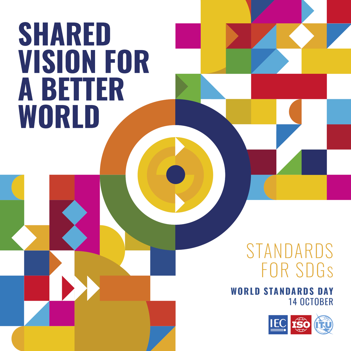 October 14 is World Standards Day! It is a day to pay tribute to the collaborative efforts of thousands of experts worldwide who develop the voluntary technical agreements that are published as International Standards. Learn more about #WSD here: bit.ly/2FuzcH2