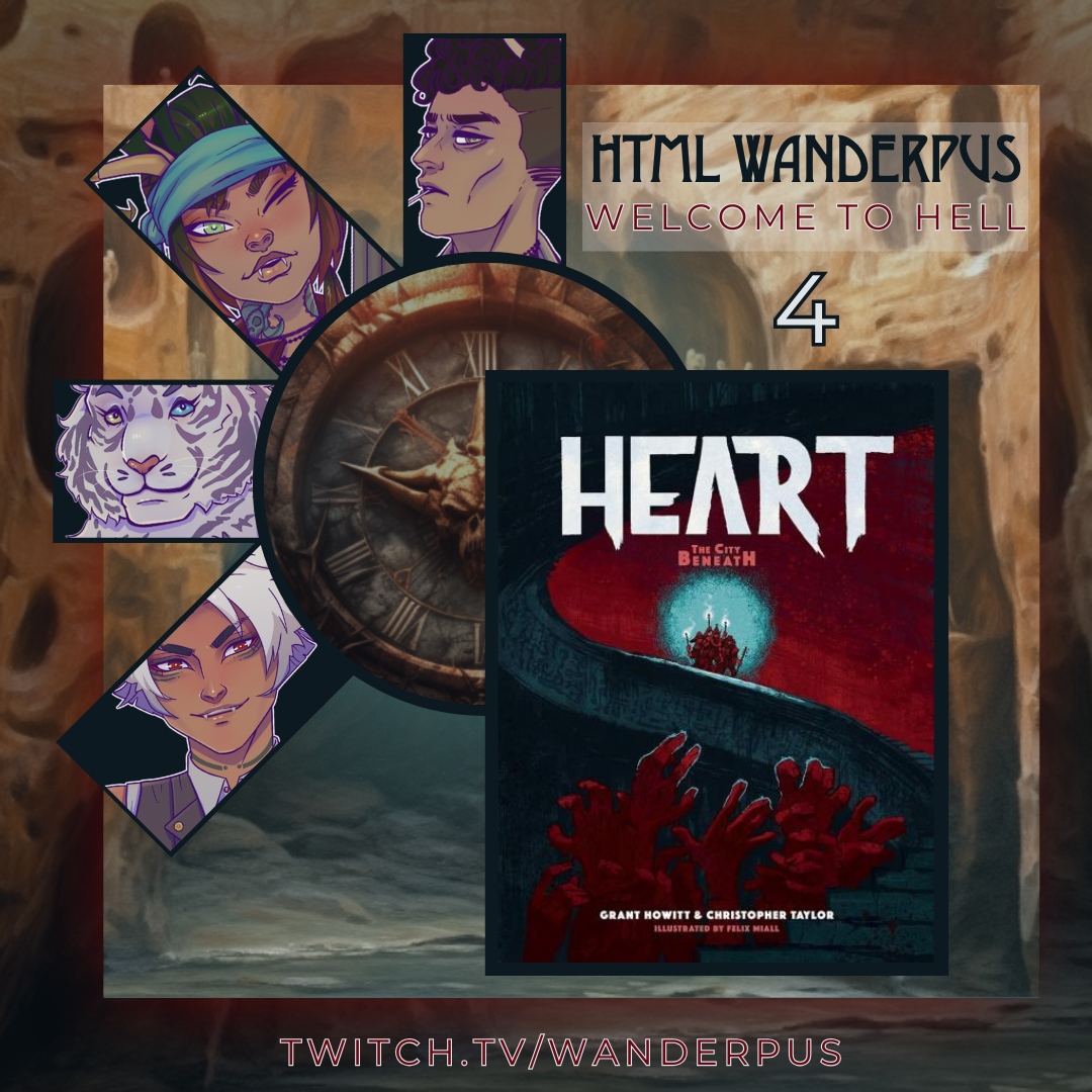 LockstitchRPG's tweet photo. Tonight on the HTML Wanderpus, IndieOctober continues with @rowanrookdecard's Heart: The City Beneath! 

A mysterious prophecy?! The Silver Thimble has vanished, and taken its magic with it. Starring Pim, Howl, Ento, and Forge!

Live now on Twitch!

#ttrpgs #tabletop #actualplay https://t.co/GCzWcsLMzu