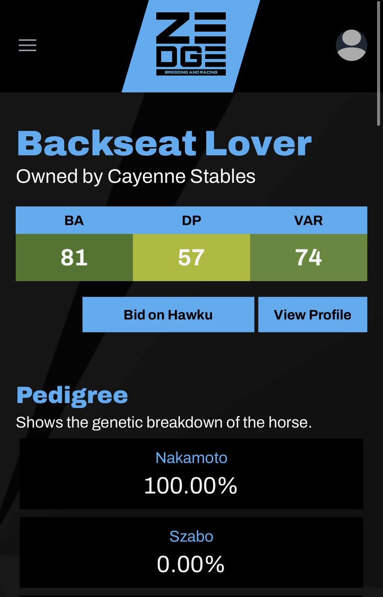 💙 Lover Boy in stud at min… #Z1 #C1 #zedrun