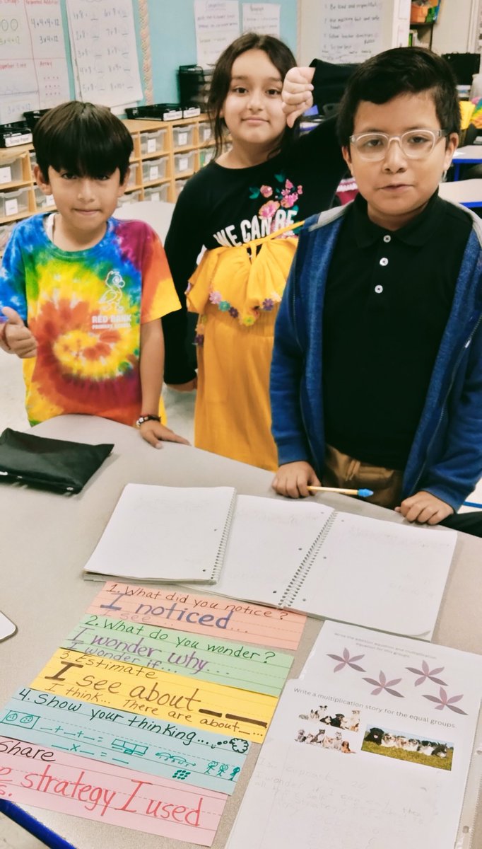 GonzalezI_ESL's tweet image. I love hearing their discussions and points of view 👎👍. They are noticing, wondering, estimating, modeling their thinking and explaining their strategies. Building confidence and developing language!
#MathTalk #VisualMath @rbpsEAGLES