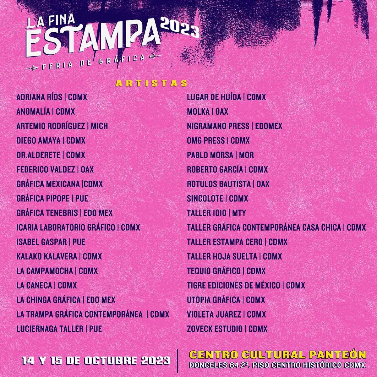 ¡Nos vemos mañana en la 5ta edición de La Fina Estampa!