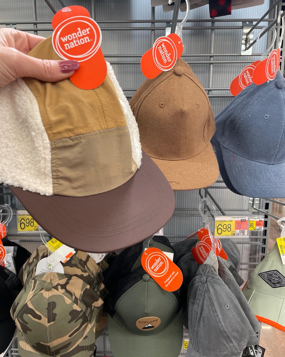 Lots of cute hats over the the boys accessories section! 🧢👏 goto.walmart.com/eKJy4O #whoawaitwalmart @walmart #walmart #kids #kidsfashion