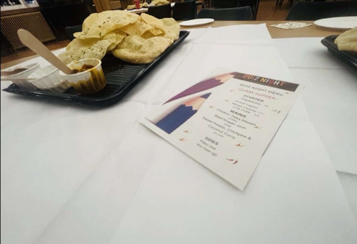 HGS_TheHub's tweet photo. P.T.A Quiz Curry night https://t.co/5h9z7TSYWi