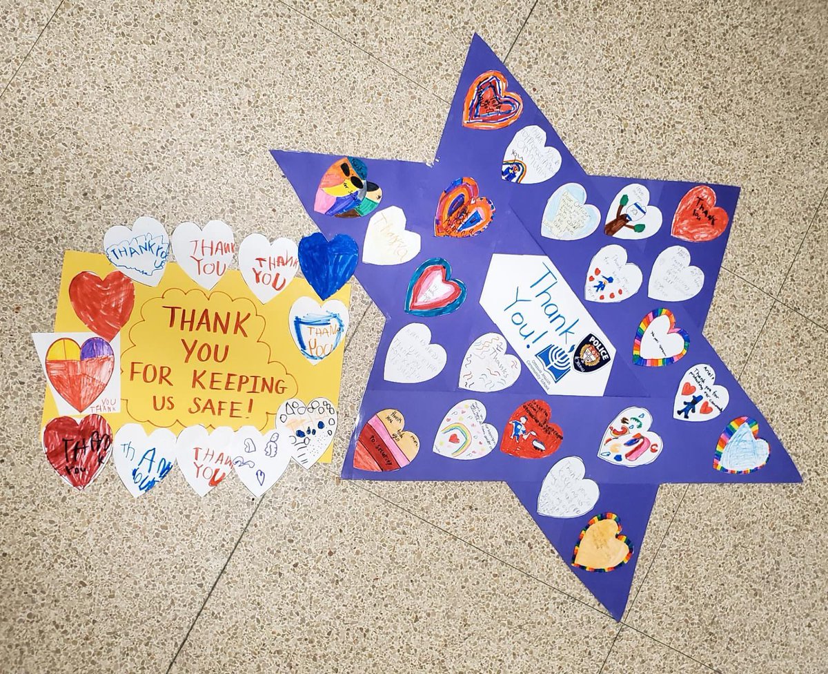 The OJCS (@the_ojcs) on Twitter photo JK to Grade 3 students worked together to make thank you cards for the <a href="/OttawaPolice/">Ottawa Police</a> who have protected us all week long 💙🇮🇱 JK to Grade 3 students worked together to make thank you cards for the <a href="/OttawaPolice/">Ottawa Police</a> who have protected us all week long 💙🇮🇱