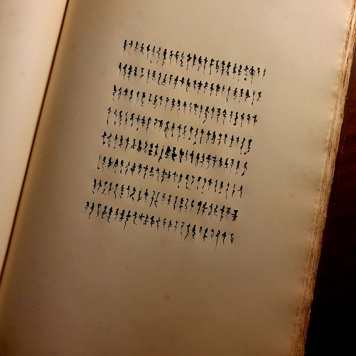 BooksnMagic's tweet photo. Another page from my Book of Transformations.

Meditation .  Hypersigil . Asemic writing . Magical operation . Art project https://t.co/btwE0IafDG