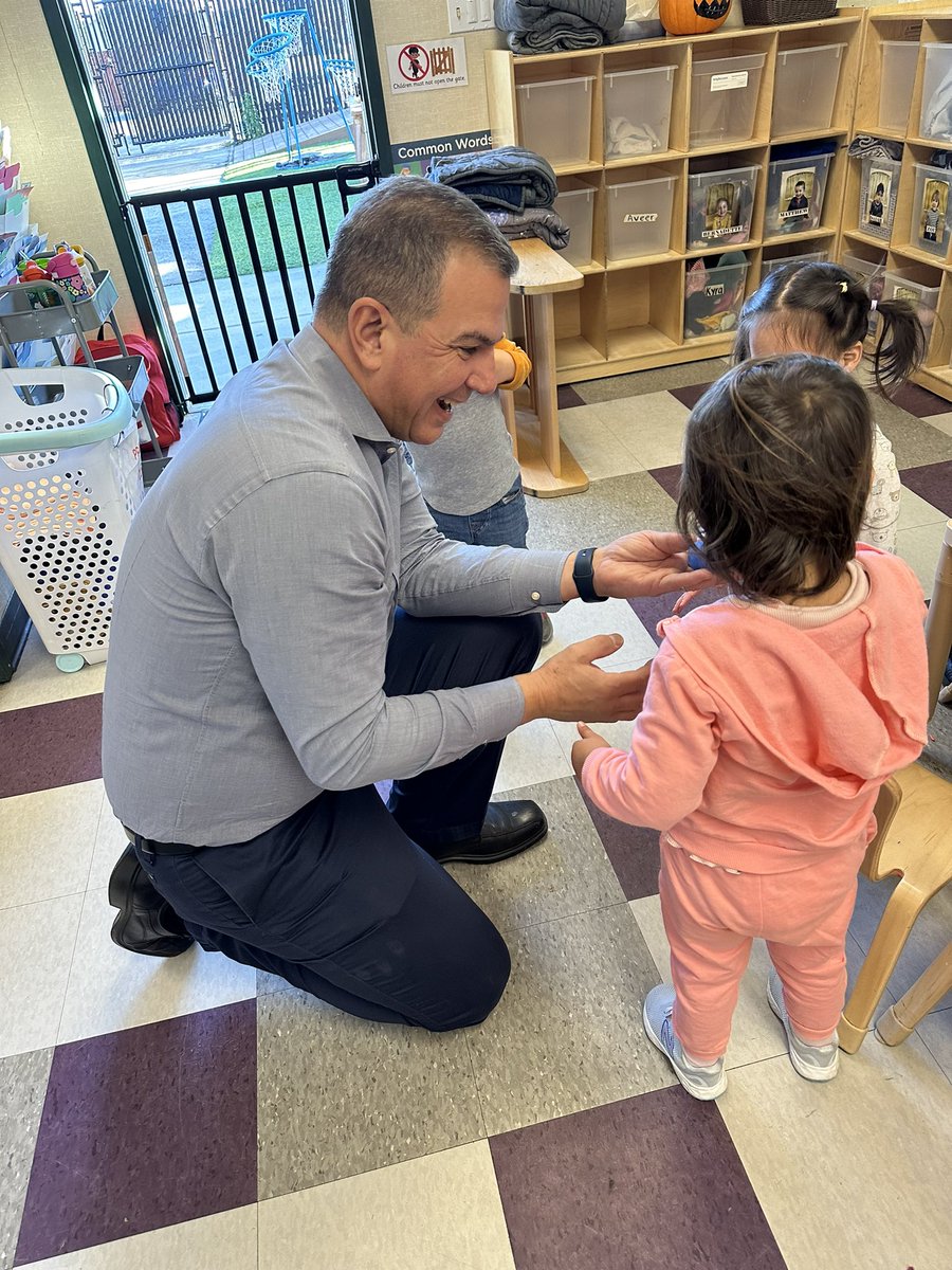 Footsteps@Nesbit Puma Cubs Preschool was visited by BRSSD Superintendent  Dan Deguara today!