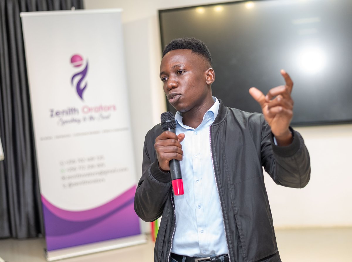 kabMediaStudios's tweet photo. The Public Speaking Masterclass by Zenith Orators at the Innovation Village, Kampala.

October 2023

#kabMediaStudios

3/ https://t.co/CJMKalU69c
